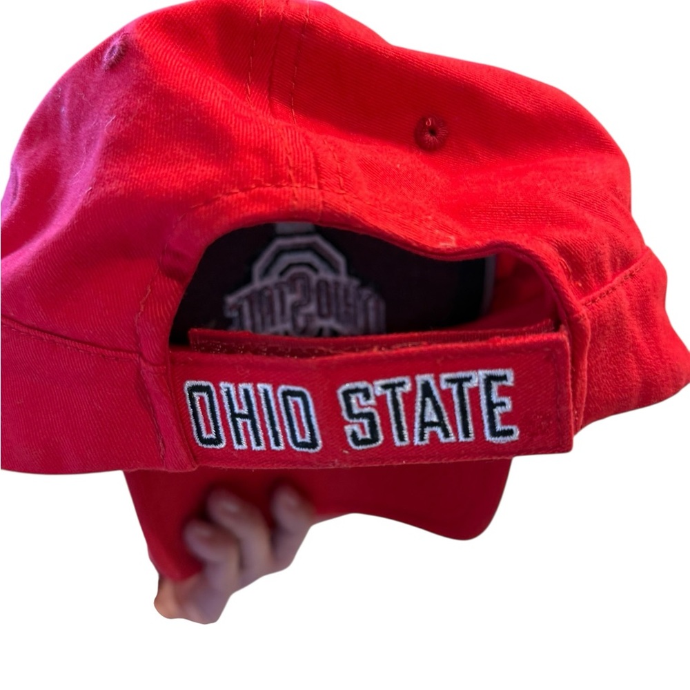 Ohio State Nike Team Red Cotton Adjustable Baseball Cap - Picture 3 of 5